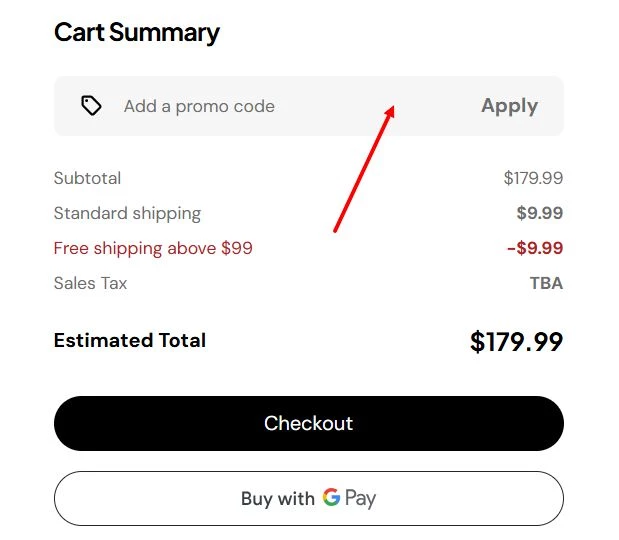 “How to apply a Ninja Kitchen promo code”